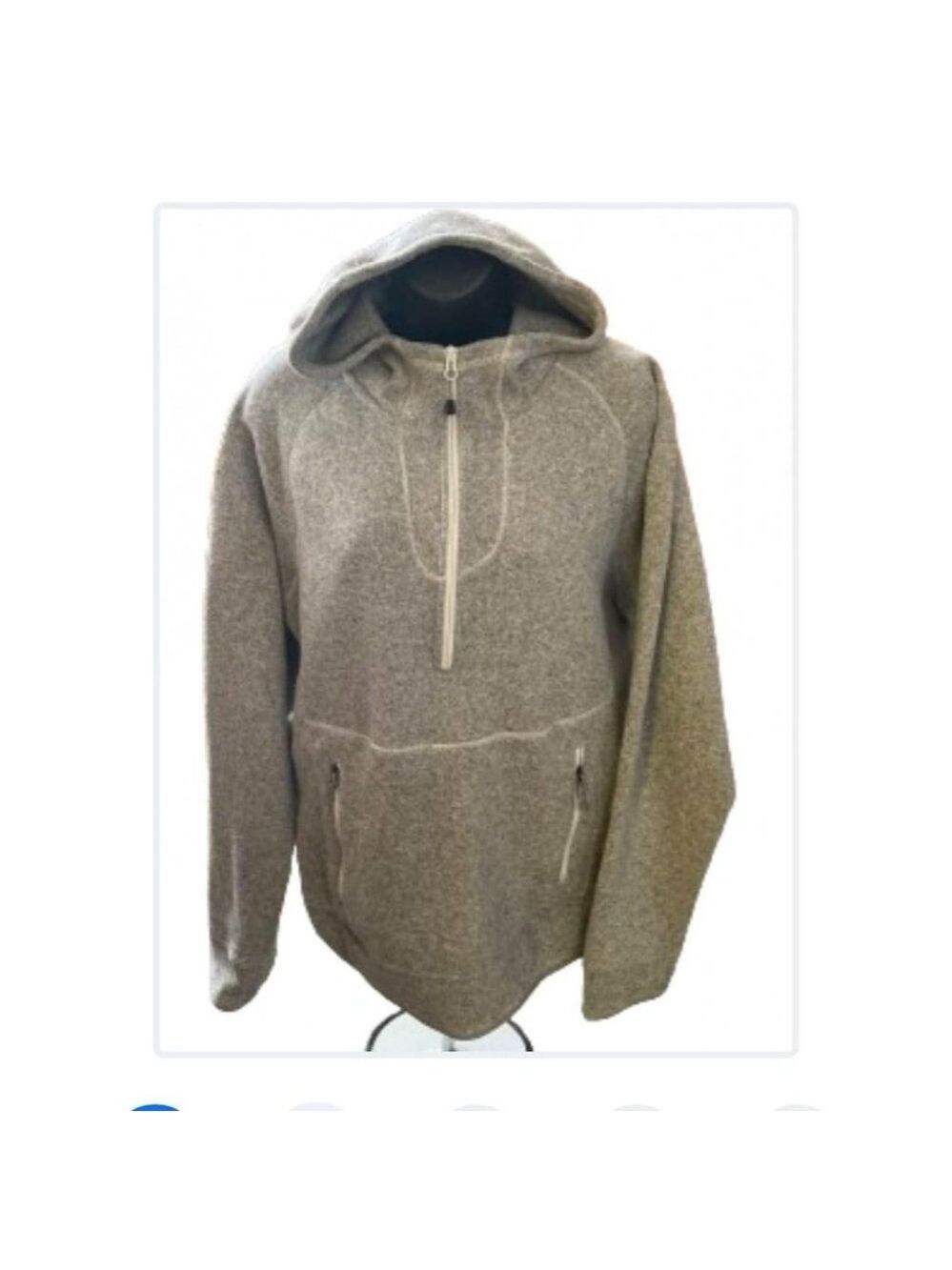 The North Face Women's XL Gray Full-Zip Hoodie Sweatshirt - Picture 2 of 5